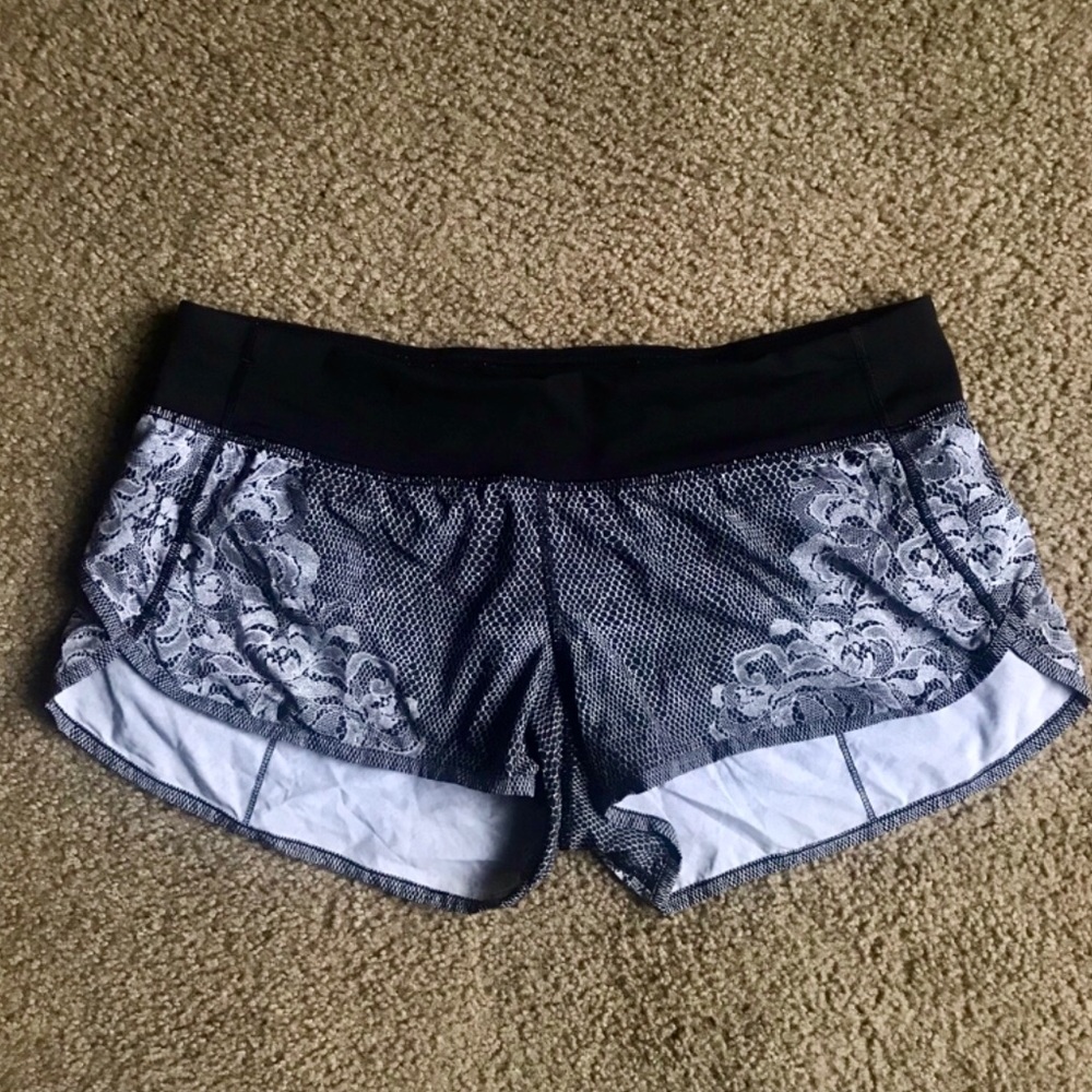 RARE Lululemon Speed Short Sz 10 - Picture 5 of 9